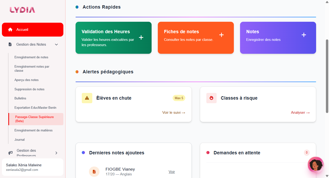 Directeur Secondaire